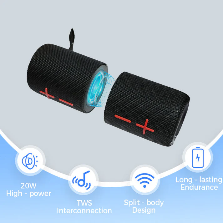 2 in 1 Magnetic Dual Splittable Bluetooth Speaker – Image 6